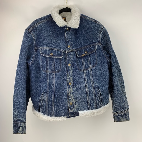 lee jeans sherpa jacket